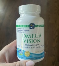 Nordic Naturals Omega Vision 1460 mg Omega 3 zeaxanthin floraglo lutein ex 10/25 - $83.22