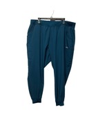 Maevn Womens Cargo Jogger Scrub Pants 2XL Teal Lightweight Comfortable - £15.91 GBP