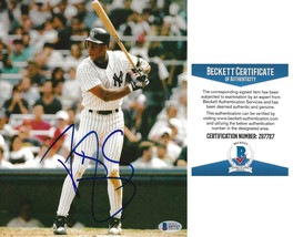 Darryl Strawberry signed New York Yankees baseball 8x10 photo Beckett COA auto - £87.04 GBP
