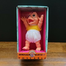 Vintage 90&#39;s 1991 Dinosaur Babyee Doll, New In Box - £45.89 GBP
