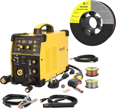 3 in 1 Mig/Tig/Arc/Spool Mig Welder -Solid Welding Wire, ER70S-6 10-Pound Spool - $583.23