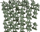 Little Green Army Men Toy Soldiers, Bulk Pack Of 144 Military Toys Figur... - $33.99