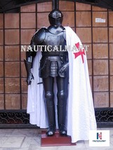 NauticalMart Medieval Black Knight Combat Full Suit Of Armour Halloween Costume  - £783.77 GBP