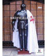 NauticalMart Medieval Black Knight Combat Full Suit Of Armour Halloween ... - $1,356.99 CAD