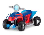NEW Marvel Spiderman Kid Trax Toddler Ride On Quad w/ lights 6V recharge... - £78.62 GBP