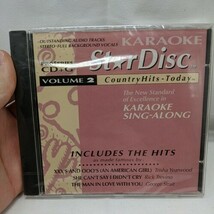 SEALED Karaoke Star Disc Volume 2 Country Hits Today CD + G - $16.35