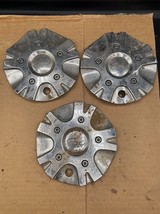 Lot of 3 CX Wheels Custom Wheel Center Cap Chrome Finish 998L159 See pic... - $14.52