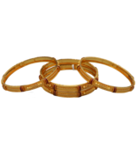 22cts stamp hallmark gold 6.2 cm bangle for mother miss you jewelry - €8.086,84 EUR