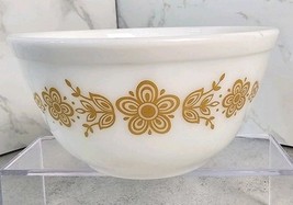 Vintage Pyrex Butterfly Gold #402 Mixing Bowl - $243.63 MXN