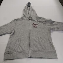 Aeropostale Aero Eighty Seven Youth Girl Gray Full Zip Hoodie Sweatshirt Size XL image 14