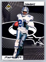 1998 UD Choice #SR06 Deion Sanders / Charles Woodson StarQuest/RookQuest Blue - £1.59 GBP