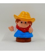 Fisher Price Little People Farmer Jed Barn Boy Figure 1997 - $6.99