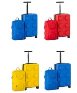 New Lego Trolley Carry-on &amp; Backpack Luggage Set, Choice Blue/Red/Yellow... - $329.26 CAD