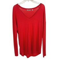 Athleta Women&#39;s Cloudlight Stratus Slub Modal Soft Top V-Neck Size M - $461.33 MXN