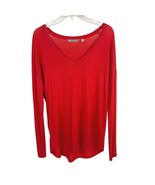 Athleta Women&#39;s Cloudlight Stratus Slub Modal Soft Top V-Neck Size M - $461.33 MXN