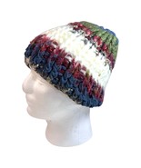Ski Cap Winter Chunky Knit Beanie Ascend Striped Design Cozy Winter Hat ... - $14.99