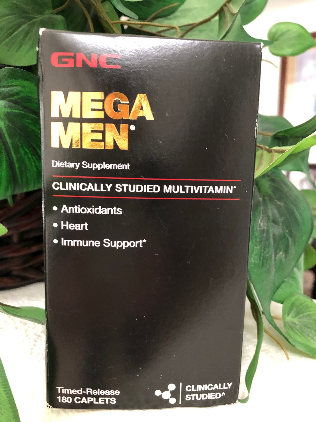 Gnc Mega Men Multivitamin 180 Caplets Each Box Pack Of 2 Exp 06