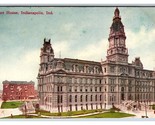 Court House Building Indianapolis Indiana IN UNP DB Postcard I18 - £3.85 GBP