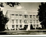 Vtg Real Photo RPPC m-38 Howard, South Dakota Courthouse 1950s Kodak UNP... - $43.51