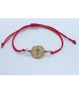 Saint St Benedict Bracelet Adjustable Red Cord Medal Pulsera Roja de San... - $19.01 CAD
