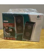 NEW Logitech V20 USB Laptop or Notebook Travel Speakers - $55.76 CAD