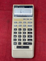 VTG Talking Calculator B-58 FOR PARTS Handheld with Calendar Alarms - $29.65