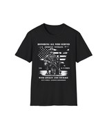US Veteran Graphic T-shirt Black American Military K-9 corps Dogs Vetera... - $31.57 CAD+
