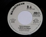 Almeta Lattimore These Memories 45 Rpm Record Vinyl Mainstream 5575 Prom... - $699.99