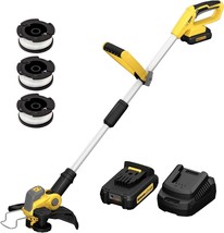 Walense 20V Max Cordless String Trimmer/Edger With 2.0Ah Battery, 12 Inc... - £81.58 GBP