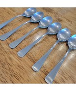 Supreme Cutlery Erik Desert Set 6 spoon Japan Towle Silverware Flatware ... - £19.56 GBP