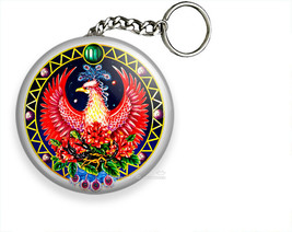SCORPIO ZODIAC HOROSCOPE ASTROLOGY SIGN KEYCHAIN KEY FOB CHAIN RING HD G... - $14.41+
