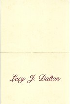 Lacy J. Dalton card-signed w/handwritten note-Country Music Singer, Song... - €7,38 EUR