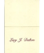 Lacy J. Dalton card-signed w/handwritten note-Country Music Singer, Song... - €7,38 EUR