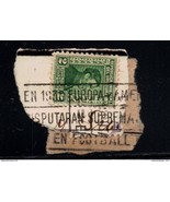 Original 1930 Uruguay 1st Soccer Football World Cup postmark I on fragme... - £25.99 GBP