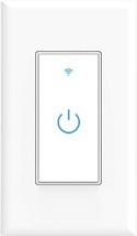 Smart Light Switch, Wifi Switch Touch Wall Switch, Alexa, Google Home, A... - £31.30 GBP