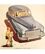 1947 Dodge Automobile Advertisement Smoothest Car Afloat Mother Child DW... - $42.03 CAD