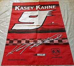 Vintage 2004 Kasey Kahan #9 NASCAR Banner - £18.59 GBP
