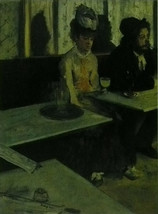 L&#39;Absinthe (1874) - Edgar Degas - Framed picture - 11x14 - £25.97 GBP