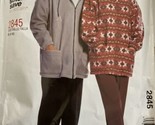 McCall&#39;s 2845 Unisex Men&#39;s  Jacket &amp;Pants Size S-M sewing pattern New 2000 - $15.88