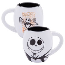 The Nightmare Before Christmas Jack Face and Logo 18 oz Ceramic Oval Mug... - $12.59