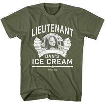 Forrest Gump Lieutenant Dan&#39;s Ice Cream Men&#39;s T Shirt Gary Sinise - £19.15 GBP+