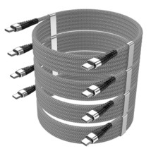 USB C to USB C Charging Cable 10ft 60W 4Pack, Type C to Type C Fast Charger Cord - £12.16 GBP