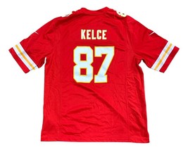 Travis Kelce Kansas City Chiefs Red Nike Jersey Game Men&#39;s XL-
show original ... - £132.36 GBP