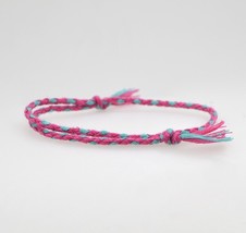 Style new design japanese cotton rope handmade bracelet women fashion simple color wrap thumb200