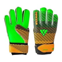 Vizari Saturn F.P. Soccer Goalkeeper Gloves with Finger Support - Green/... - $19.51