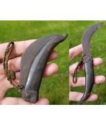 antique primitive pocket knife SIGNED 1800&#39;s or 1700&#39;s pruning CATTLE HO... - $259.35 CAD