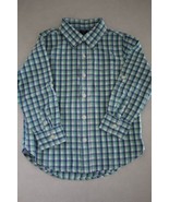 BABY GAP Boys Long Sleeve Button Down Shirt size 4 yrs - $9.89