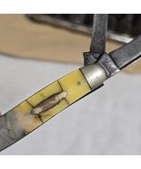 VTG Case Tested XX Stockman Pocket Knife 3 Blade Yellow Celluloid 1920–1... - $3,118.85 MXN