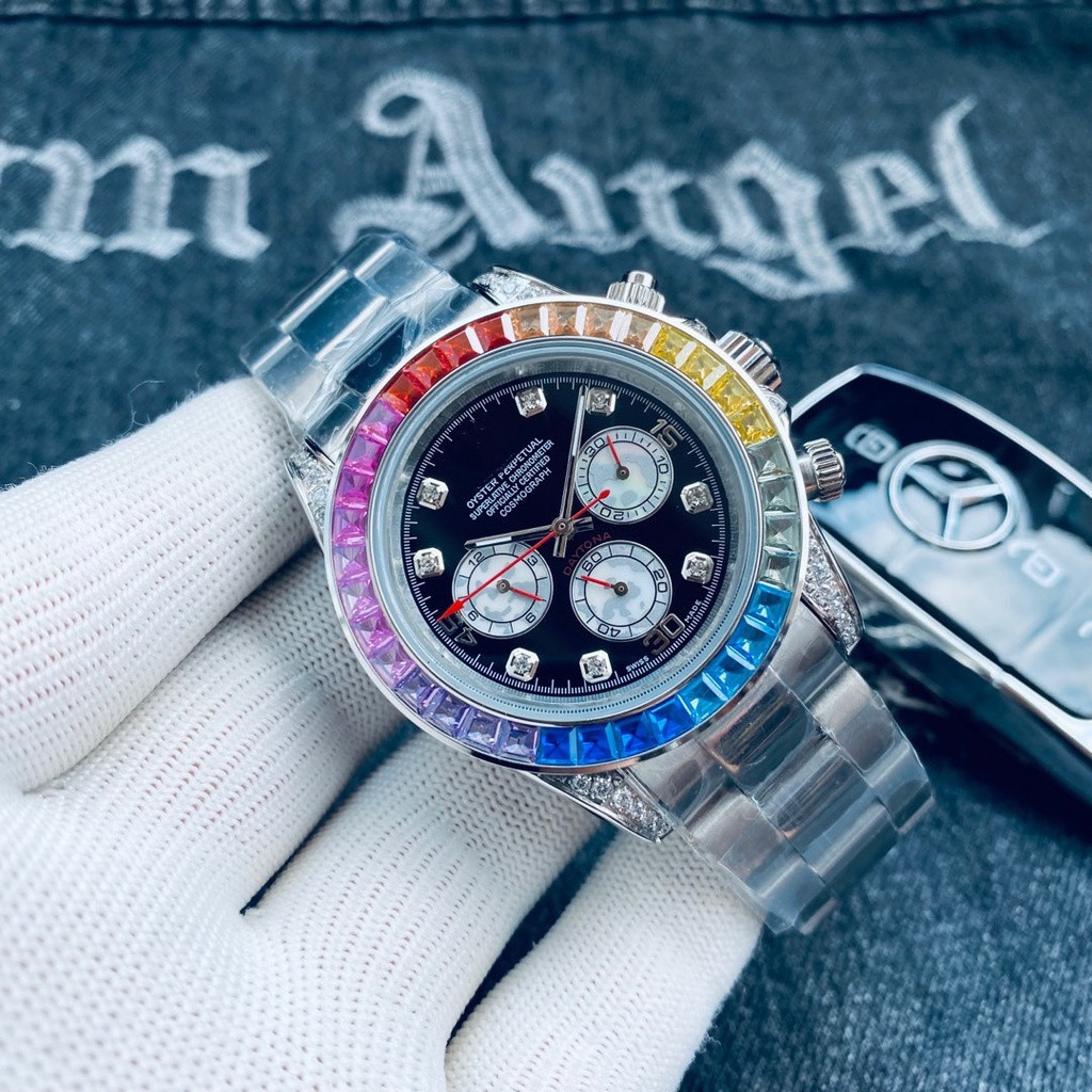 2023 Automatic Mechanical Rainbow Di Series Daytona Men's Watch