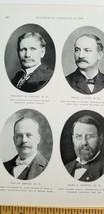 Notable St. Louis Men Of 1900 Photos Physicians &amp; Surgeons Funkhouser Lutz B8 - £8.81 GBP